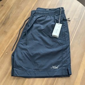 Kith Garment Washed Nylon Active Swim Short Trunk - Torpedo